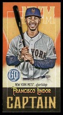 Francisco Lindor 2021 Topps Gypsy Queen Captains Minis #CM-FL New York Mets