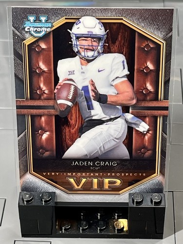 2026 Bowman Football Jaden Craig VIP #VIP-25 TCU