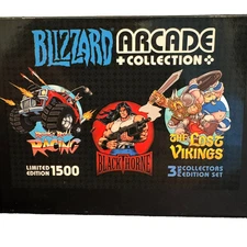 Blizzard Arcade Pin Collection Collector Limited Edition 1 of 1500 SET OF 3 2018
