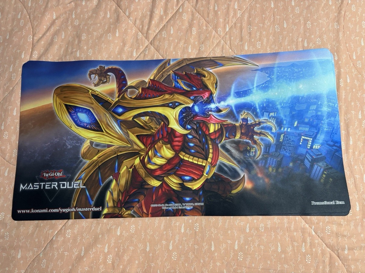 Yugioh Official Konami Playmat Master Duel 2025 Varudras, the