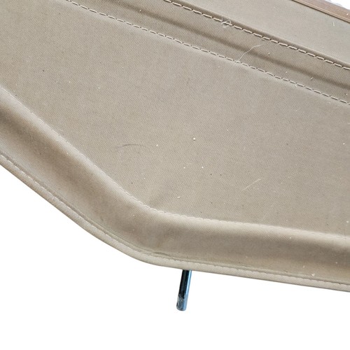 Jeep Wrangler Windows Khaki Tan 2 Piece Upper Zip Half Door Driver Passenger - Picture 8 of 14