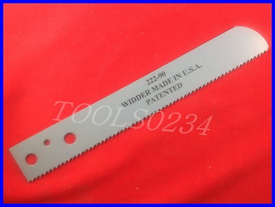 222-90 8'' x 8TPI Pneumatic Reciprocating Air Saw Blade HSS USA Widder Fits Fein