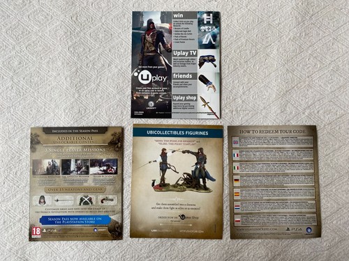 Assassins Creed Unity Sony PS4 - UK PAL VGC - High Quality Packing - Tracked - Picture 8 of 9