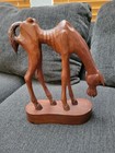 Jose Pinal Wood Horse Sculpture  (Signed) — photo 2
