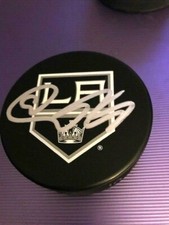 Akil Thomas Autographed Los Angeles Kings Puck  COA
