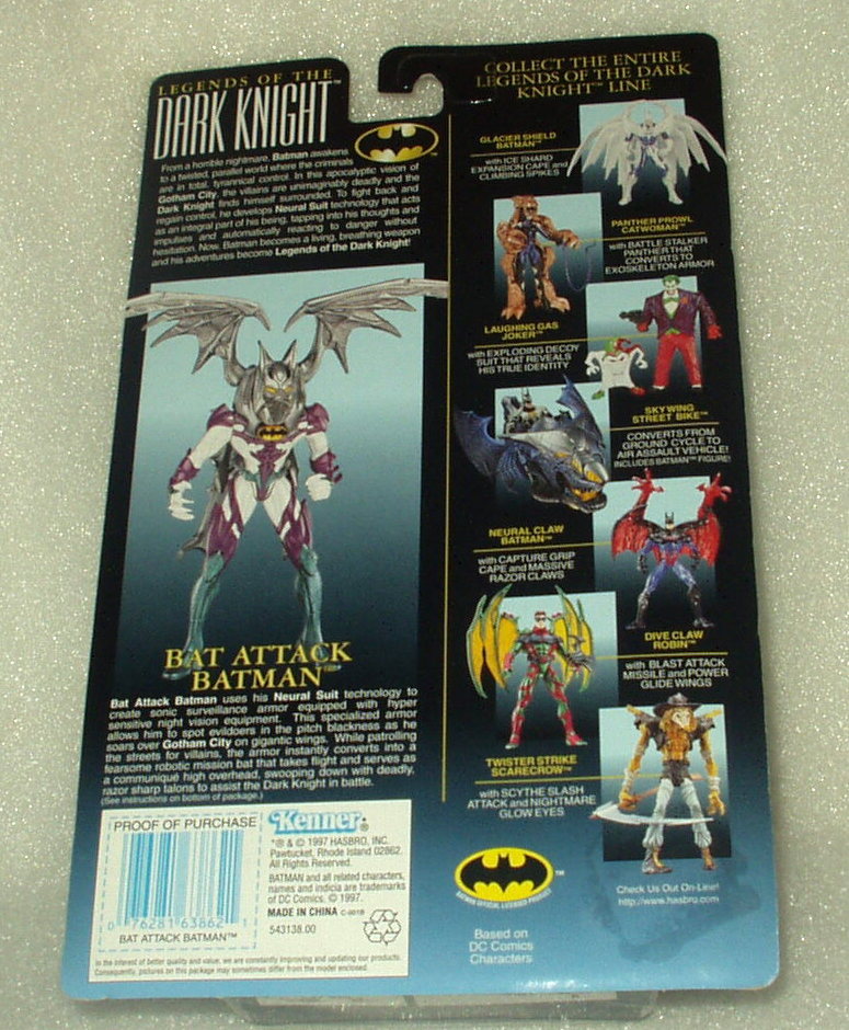 Legends of the Dark Knight Premium Bat Attack Batman Fast Free