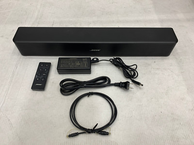 Bose Solo 5 TV Speaker Soundbar w/ Remote and Power Adapter (Model 418775)
