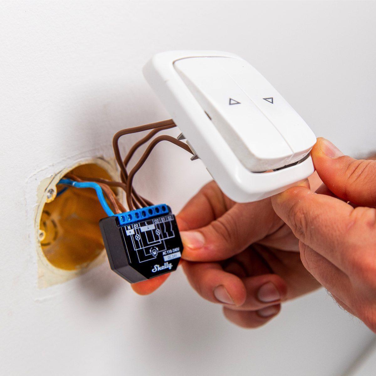 Thumbnail - Shelly Plus 2pm, Dual Wlan + Bluetooth Schaltaktor Mit Messfunktion