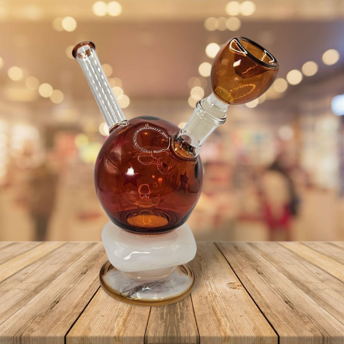 ドラゴンボール - smoking 7 Inch Orange Dragon Ball Z Glass Water Pipe For Tobacco