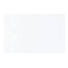 Pack of CR80 Standard Size PVC Cards | Transparent | 30 mil Thickness by ® 10...