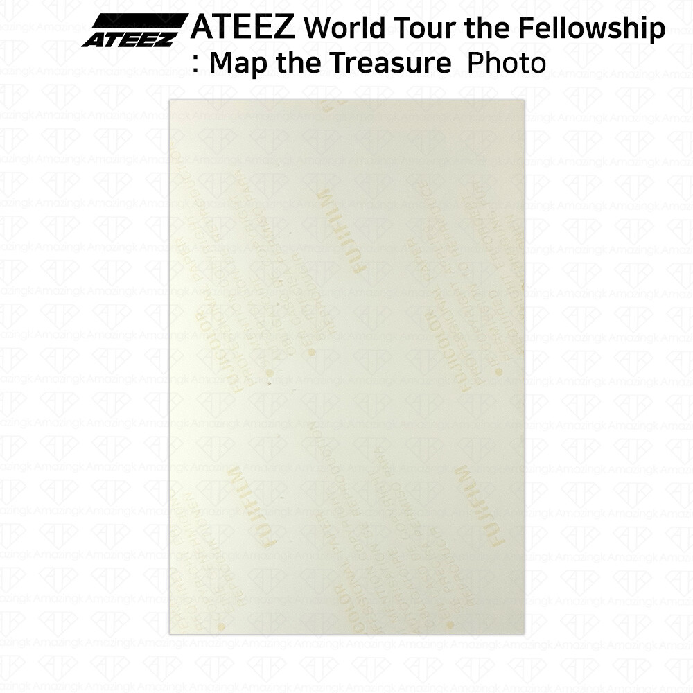ATEEZ The Fellowship Map The Treasure World Tour Version Official