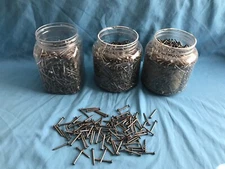25+ Pound Box of Bright Common 4d 1-1/2” Long 12-1/2 Gauge Nails Bldg. Hardware