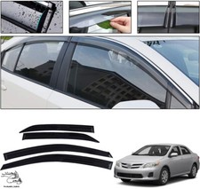 Window Vent Visor For Toyota Corolla 4 Door 2009-2013 Rain Sun Guard Deflector