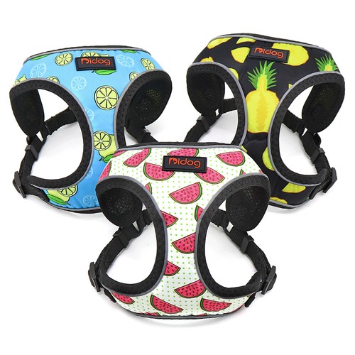 Cute Small Dog Harness Safe Reflective Pet Puppy Cat Kitten Mesh Vest Chihuahua - Picture 9 of 18