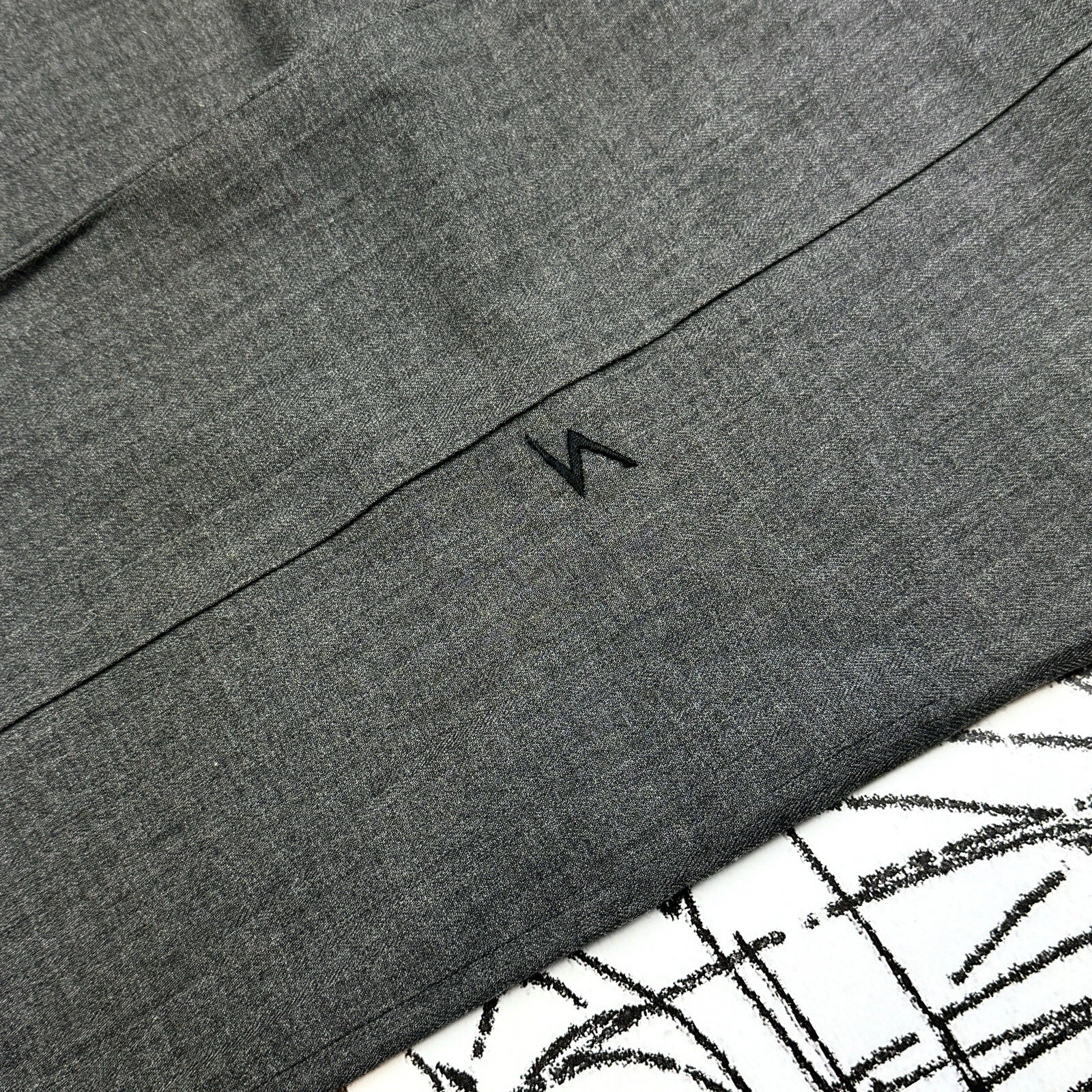 UNDERCOVER pantalone fulmine passerella sottocoperta a i 2005 'arti e mestieri'