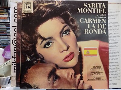 SARA SARITA MONTIEL interp canciones de la peli CARMEN LA DE RONDA Caytronics LP
