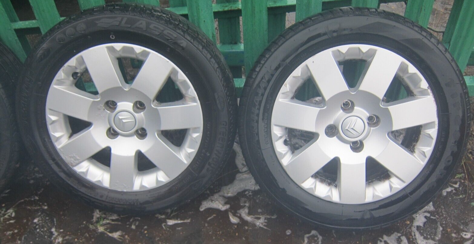 citroen c3 Alloy wheels and tyres 1856015 eBay
