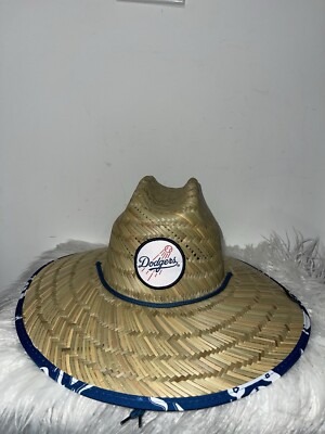 Los Angeles Dodgers Unisex Summer Straw Hat NWOT LA Dodgers
