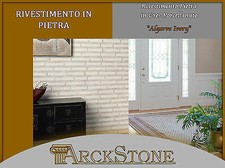 Rivestimento Pietra Gres Porcellanato Mattone Realonda Algarve Ivory 31,5x56,5cm