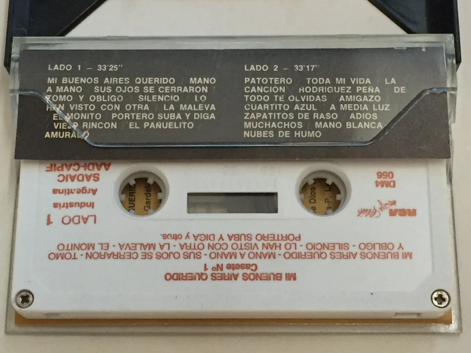 Mi Buenos Aires Querido - Tango Compilation - Set Of 3 Cassettes - Excellent! Foto 4 de 4