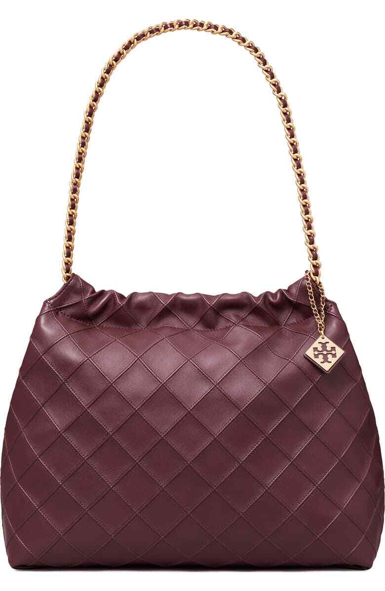 トートバッグ TORY BURCH FLEMING SOFT DRAWSTRING BAG Tory Burch Fleming Soft Drawstring Hobo | Lola Saratoga