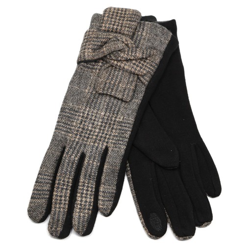 Woman's Elegant Touch Screen Gloves Thermal Insulated Snow Winter Warm Gloves - Picture 4 of 5