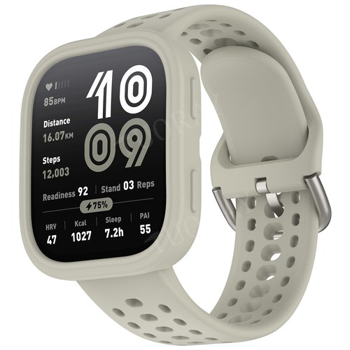 Sport Silikon Uhrenarmband Band + Hülle Cover für Huami Amazfit BIP 6 Ersatz - Bild 19 von 133