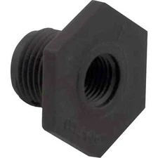 Waterway Plastics 519-7431 Pressure Gauge Fitting Adapter, Clearwater II