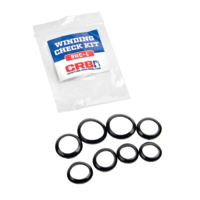 RWC - CRB BLACK RUBBER WINDING CHEKS 8 PIECE KIT