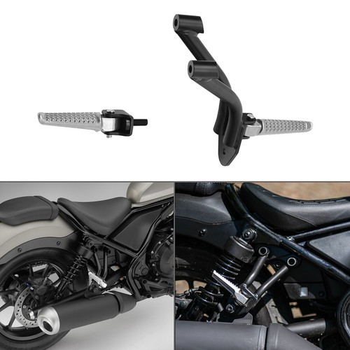 Rear Passenger Foot Pegs Fit For Honda Rebel CMX300 CMX500 20172022 21