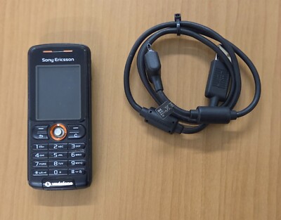 VINTAGE COLLECTORS RARE SONY ERICSSON W200i  WORKING USED NO BATTERY