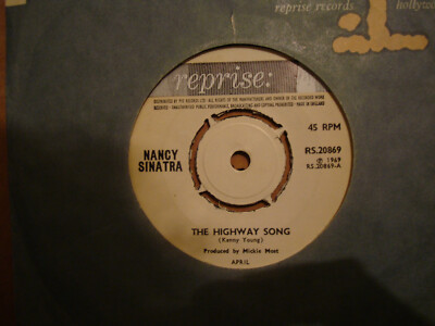 NANCY SINATRA,  THE HIGHWAY SONG,  REPRISE RECORDS 1969 MINT-