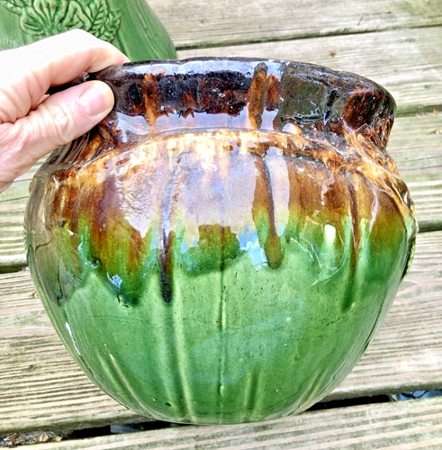 Antique Robinson Ransbottom Camellias Pottery Jardiniere Pedestal Planter 1920s - Picture 8 of 22