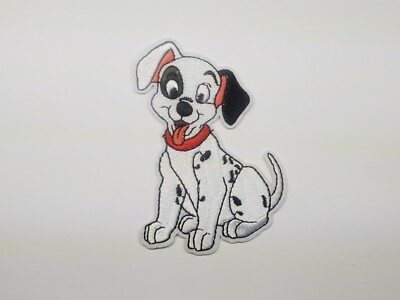 101 Dalmatians iron on or sew on Patch Disney Movie Cartoon Cruella De Vil Puppy