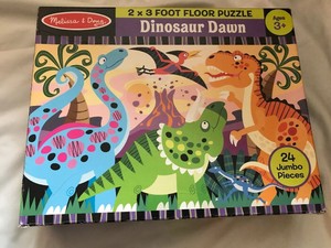 dinosaur dawn floor puzzle