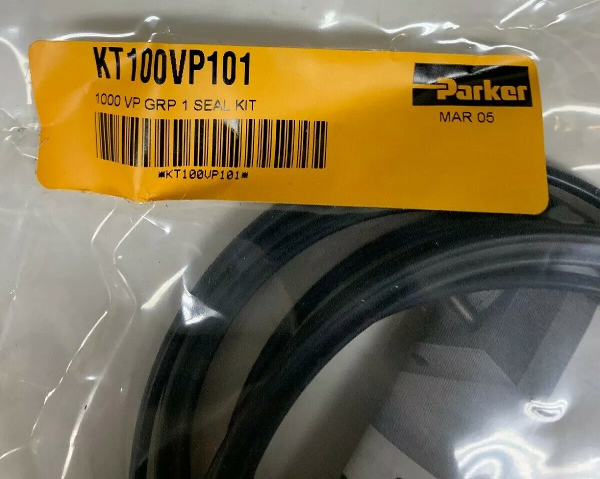 New Parker KT100VP101 Pneumatic Cylinder Repair Kit In Sealed Bag Fast
