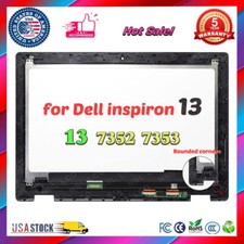 13.3 LCD Display Touch Screen Assembly for DELL Inspiron 13 7352 7353 Bezel New