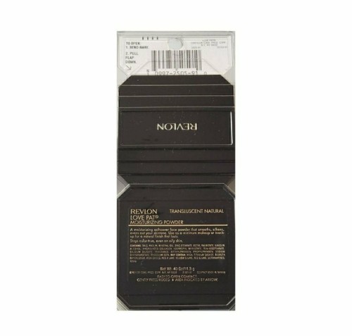 Rare Revlon Love Pat Moisturizing Powder 0.40 oz. Translucent Natural tone.... - Picture 2 of 2