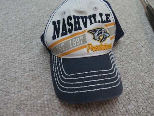 Nashville Predators Adjustable Hat Cap 