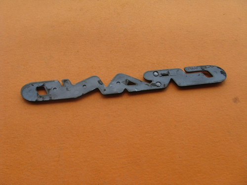 99 00 01 02 03 04 05 PONTIAC GRAND AM REAR TRUNK EMBLEM LOGO BADGE SIGN A42474 - Picture 3 of 3