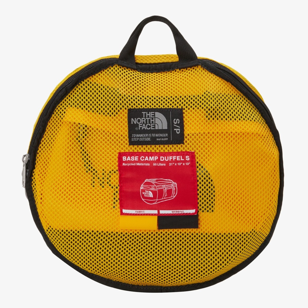 NEW THE NORTH FACE BASE CAMP DUFFEL S NN2FP72B GOLD_YELLOW