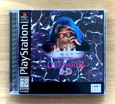 PlayStation ~ ChessMaster 3-D ~ K-A ~ Mindscape ~ 1-2 Players ~ 1995 ~ !L  K!