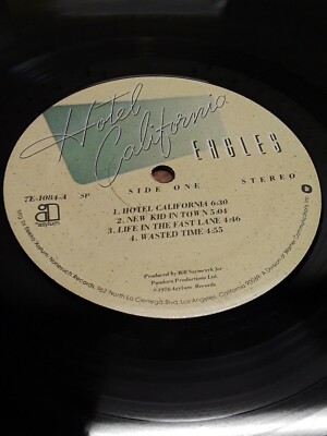 Eagles Hotel California 7E-1084 | 1976 Vinyl | eBay