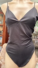 Good American Bodysuit Blackout Size 5 XXLarge Black BNWT RRP 169