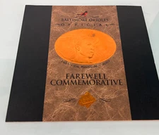 Baltimore Orioles Cal Ripken Jr. Farewell Commemorative Book Rare