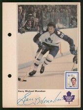 GARRY MONAHAN 1971-72 TORONTO SUN 71-72 NO 266           13342