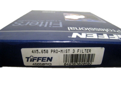 New 4x5.65'' Tiffen 4x5.650 Pro-Mist 3 Diffusion Filter # 45650PM3