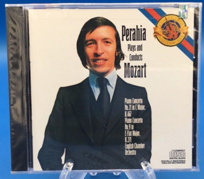 PERAHIA Plays And Conducts MOZART 1978 Piano Concerto 21 & 9 CD NEW Free Ship!!!