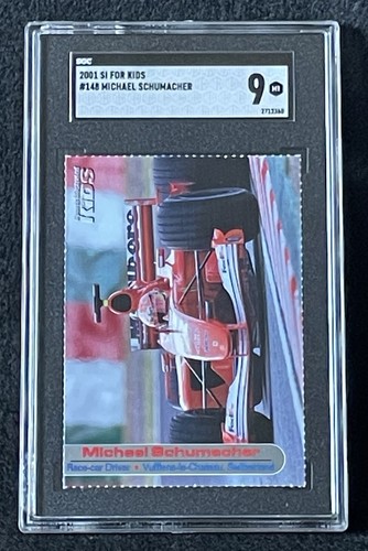 MICHAEL SCHUMACHER ROOKIE 2002 SI for Kids Formula One Great SGC 9 MINT - Picture 3 of 3
