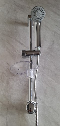 Duschstange Set mit 3 Funktionen Handset 1,5m Schlauch - Bild 3 von 7